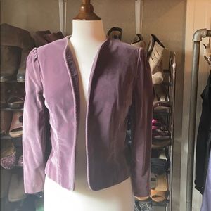 Vintage Lavender Velvet Blazer 🍬